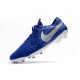 Chaussures Nike Tiempo Legend VIII Elite FG Bleu Royal Blanc