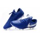 Chaussures Nike Tiempo Legend VIII Elite FG Bleu Royal Blanc
