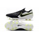 Chaussures Nike Tiempo Legend VIII Elite FG Noir Blanc