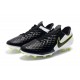 Chaussures Nike Tiempo Legend VIII Elite FG Noir Blanc