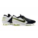 Chaussures Nike Tiempo Legend VIII Elite FG Noir Blanc