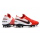 Chaussures Nike Tiempo Legend VIII Elite FG Rouge Blanc Noir