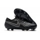 Chaussures Nike Tiempo Legend VIII Elite FG Noir