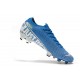 Nike Crampons Mercurial Vapor XIII ELITE FG Bleu Blanc