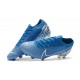 Nike Crampons Mercurial Vapor XIII ELITE FG Bleu Blanc