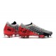 Nike Crampons Mercurial Vapor XIII ELITE FG Neymar Platine Noir Rouge
