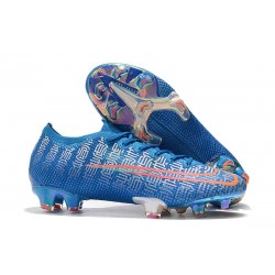 Nike Crampons Mercurial Vapor XIII ELITE FG Shuai Bleu Rouge