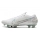 Nike Crampons Mercurial Vapor XIII ELITE FG Blanc Platine