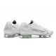 Nike Crampons Mercurial Vapor XIII ELITE FG Blanc Platine