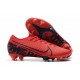 Nike Crampons Mercurial Vapor XIII ELITE FG Rouge Noir