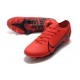 Nike Crampons Mercurial Vapor XIII ELITE FG Rouge Noir