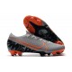 Nike Crampons Mercurial Vapor XIII ELITE FG Gris Noir Orange