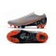 Nike Crampons Mercurial Vapor XIII ELITE FG Gris Noir Orange