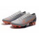 Nike Crampons Mercurial Vapor XIII ELITE FG Gris Noir Orange