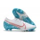 Nike Crampons Mercurial Vapor XIII ELITE FG Blanc Bleu Rouge