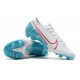 Nike Crampons Mercurial Vapor XIII ELITE FG Blanc Bleu Rouge