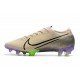 Nike Mercurial Vapor 13 ELITE FG Sable du Désert /Noir /Violet psychique