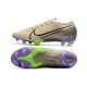 Nike Mercurial Vapor 13 ELITE FG Sable du Désert /Noir /Violet psychique