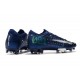 Nike Mercurial Vapor 13 ELITE FG Bleu Néant Volt Blanc