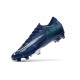 Nike Mercurial Vapor 13 ELITE FG Bleu Néant Volt Blanc