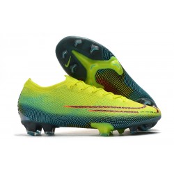 Nike Mercurial Vapor 13 ELITE FG Citron Noir Vert