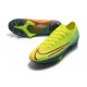 Nike Mercurial Vapor 13 ELITE FG Citron Noir Vert