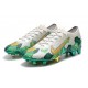 Nike Mercurial Vapor 13 ELITE FG Mbappe Gris Vert Or