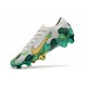 Nike Mercurial Vapor 13 ELITE FG Mbappe Gris Vert Or