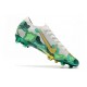 Nike Mercurial Vapor 13 ELITE FG Mbappe Gris Vert Or