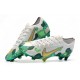 Nike Mercurial Vapor 13 ELITE FG Mbappe Gris Vert Or