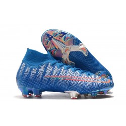 Nike Mercurial Superfly VII Elite DF FG Shuai Bleu Rouge