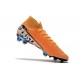 Nike Mercurial Superfly VII Elite DF FG Orange Blanc