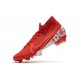 Nike Mercurial Superfly VII Elite DF FG Rouge Blanc