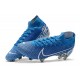 Nike Mercurial Superfly VII Elite DF FG Bleu Blanc