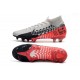 Nike Mercurial Superfly VII Elite DF FG Neymar Platine Noir Rouge