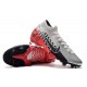 Nike Mercurial Superfly VII Elite DF FG Neymar Platine Noir Rouge