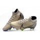 Nike Mercurial Superfly VII Elite DF FG Sable du Désert /Noir /Violet