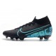 Nike Mercurial Superfly VII Elite DF FG Noir Bleu