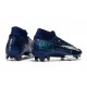 Nike Mercurial Superfly VII Elite DF FG Bleu Néant Volt Blanc