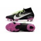 Crampons Nike Mercurial Superfly 7 Elite FG Noir Blanc Violet