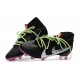 Crampons Nike Mercurial Superfly 7 Elite FG Noir Blanc Violet