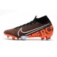 Crampons Nike Mercurial Superfly 7 Elite FG Noir Blanc Cramoisi