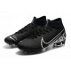 Crampons Nike Mercurial Superfly 7 Elite FG Noir Gris Métallique