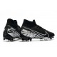 Crampons Nike Mercurial Superfly 7 Elite FG Noir Gris Métallique