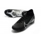 Crampons Nike Mercurial Superfly 7 Elite FG Noir Gris Métallique