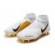 Nike Phantom Vision Elite DF FG Blanc Or Noir