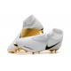 Nike Phantom Vision Elite DF FG Blanc Or Noir