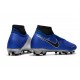 Nike Phantom Vision Elite DF FG Bleu Argent