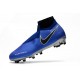 Nike Phantom Vision Elite DF FG Bleu Argent