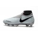 Nike Phantom Vision Elite DF FG Gris Rouge Noir